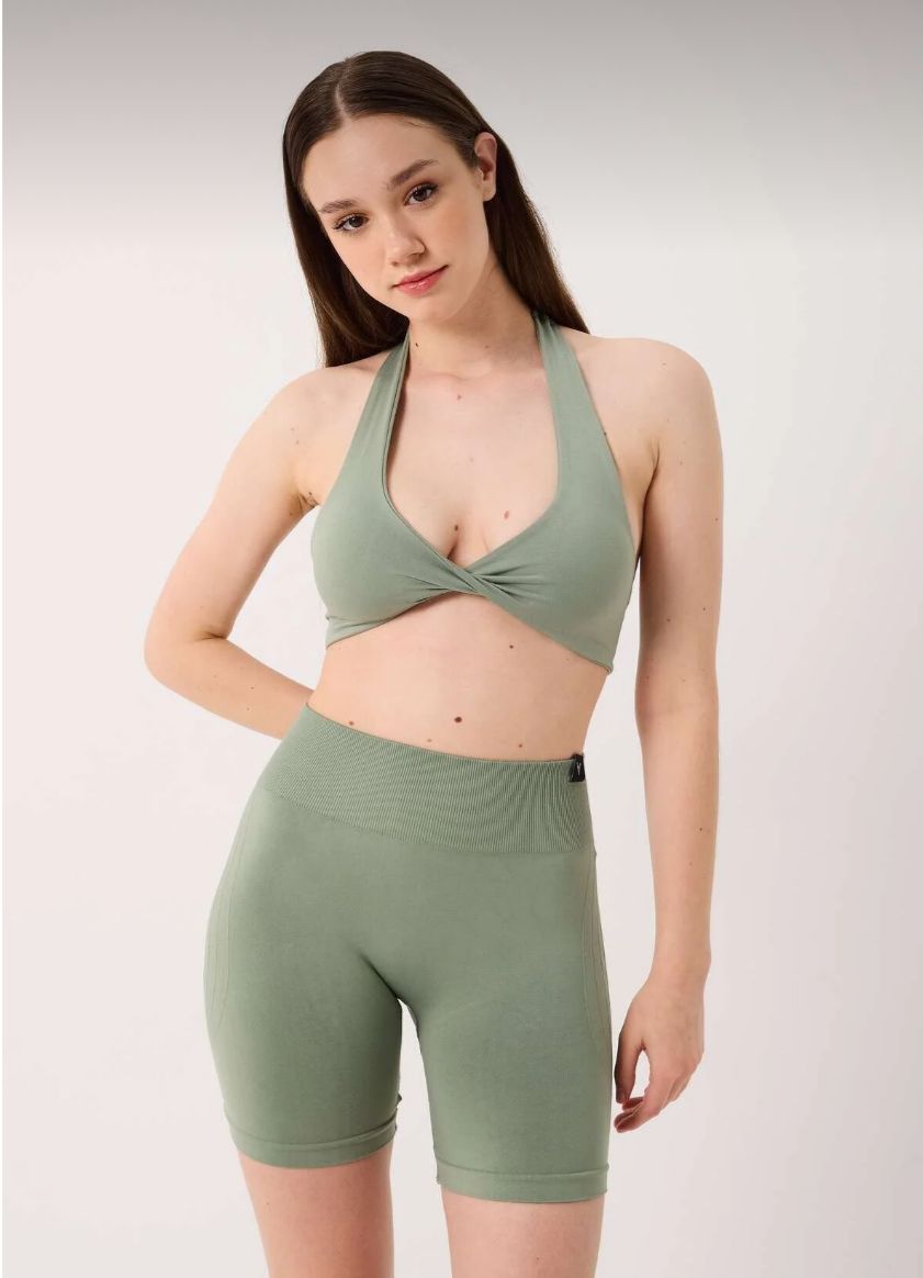 Amara Seamless Spor Tayt Yeşil
