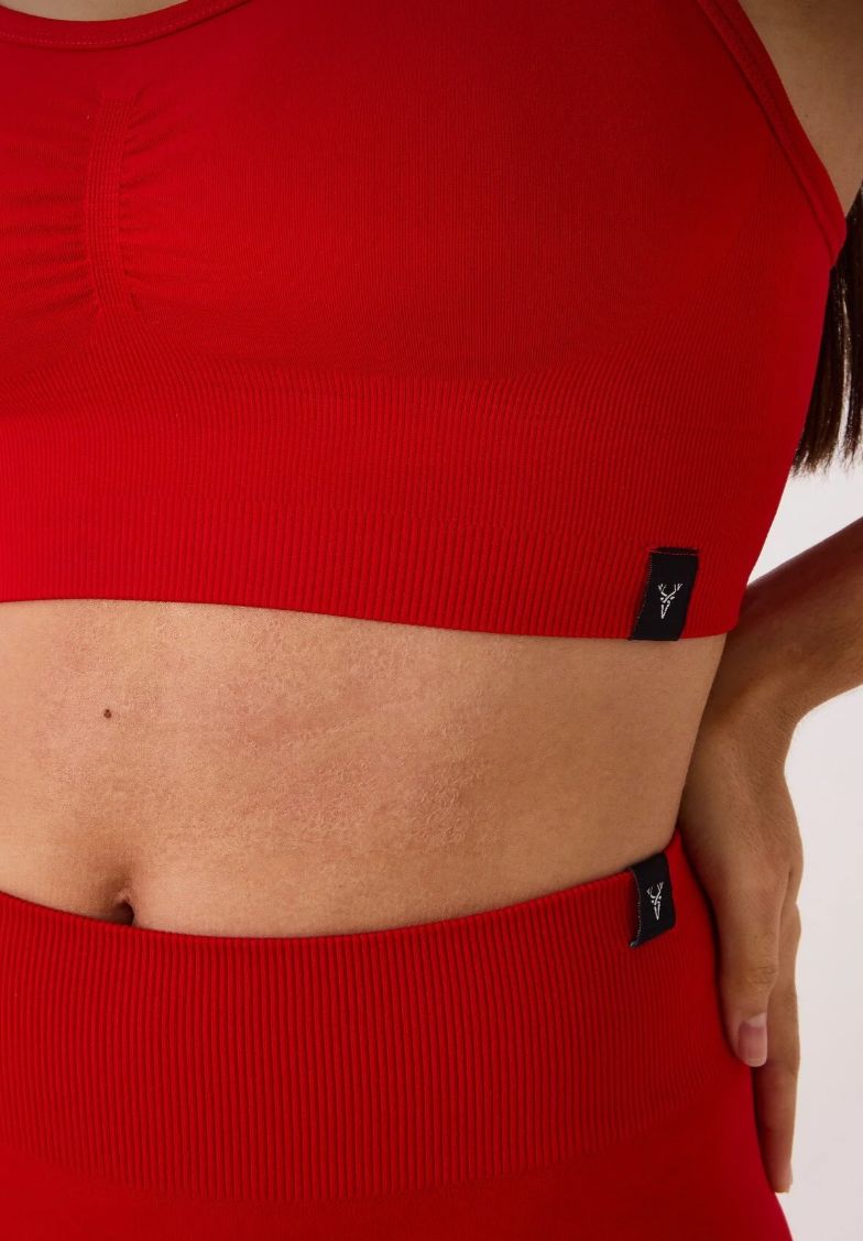 Sally Yüksek Bel Esnek ve Toparlayıcı Seamless Spor Şort
