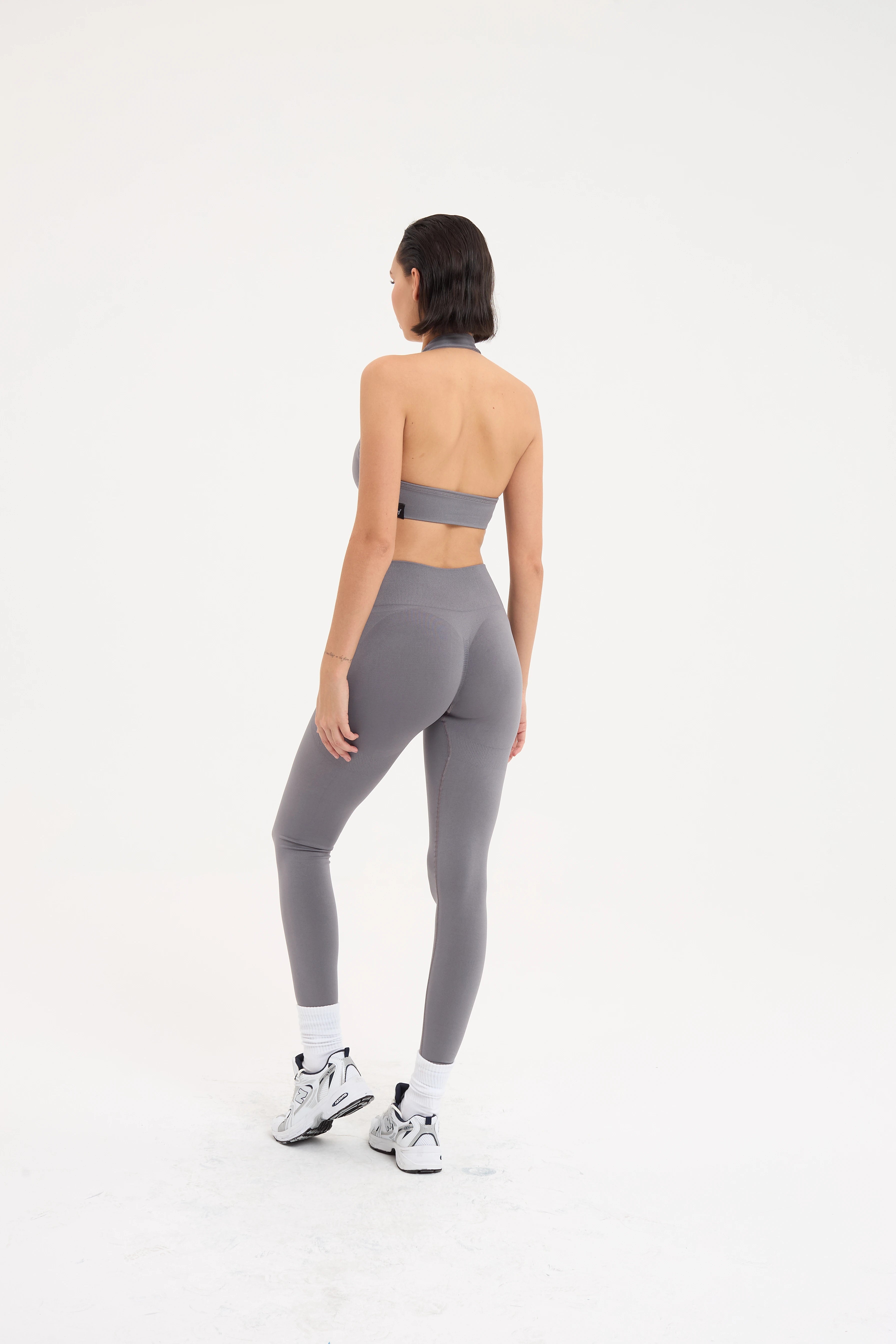 Amara Seamless Tayt Gri