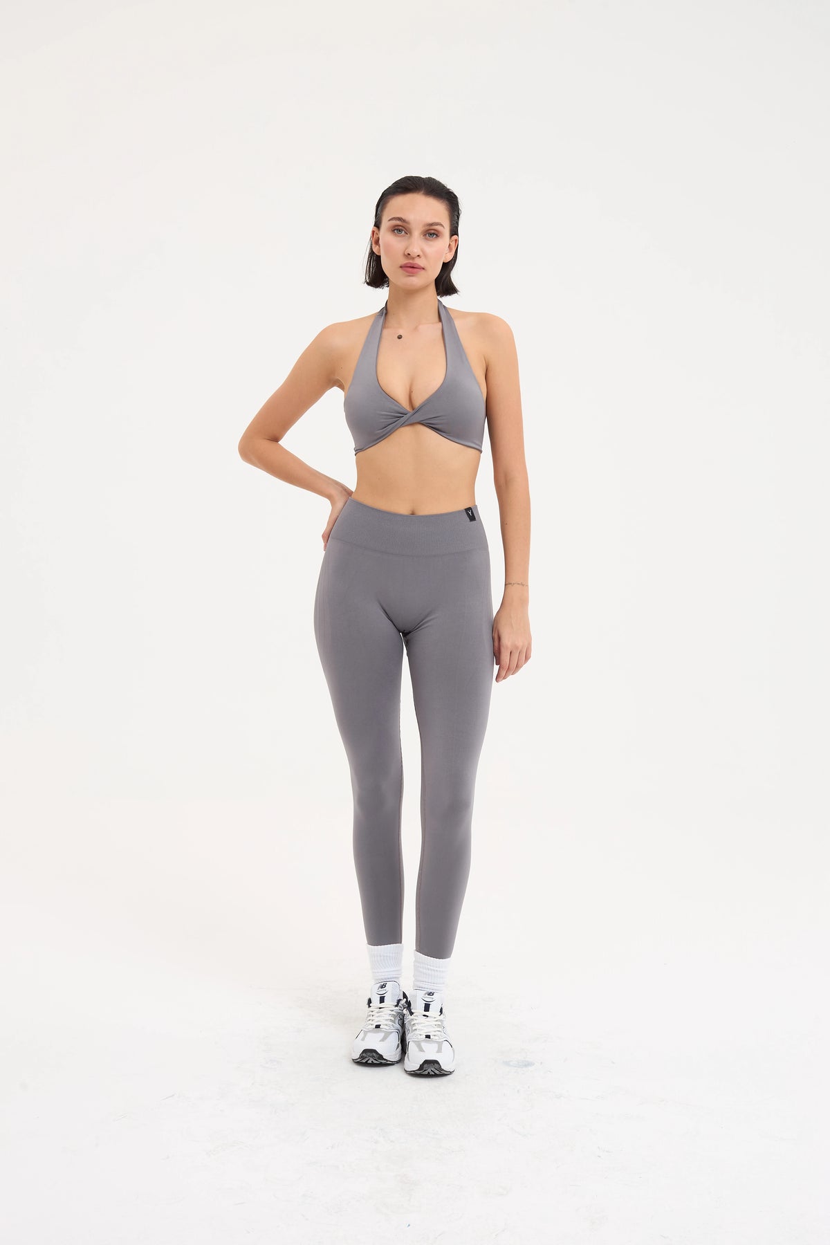 Amara Seamless Tayt Gri