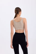 Fermuarlı Sporcu Büstiyeri