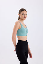 Fermuarlı Sporcu Büstiyeri