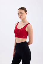 Fermuarlı Sporcu Büstiyeri