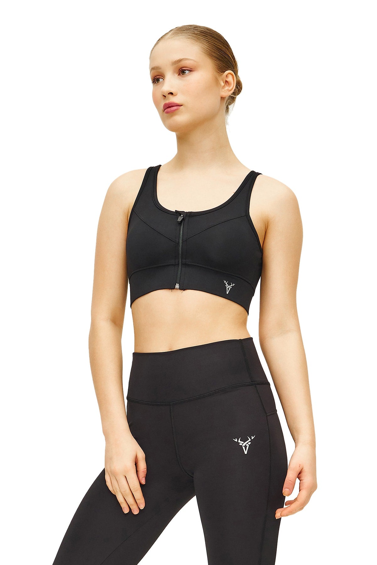 Fermuarlı Sporcu Büstiyeri