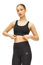 Fermuarlı Sporcu Büstiyeri