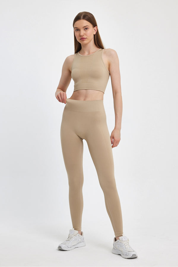 Seamless Tayt Büstiyer Takım