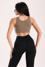 Fermuarlı Sporcu Büstiyeri