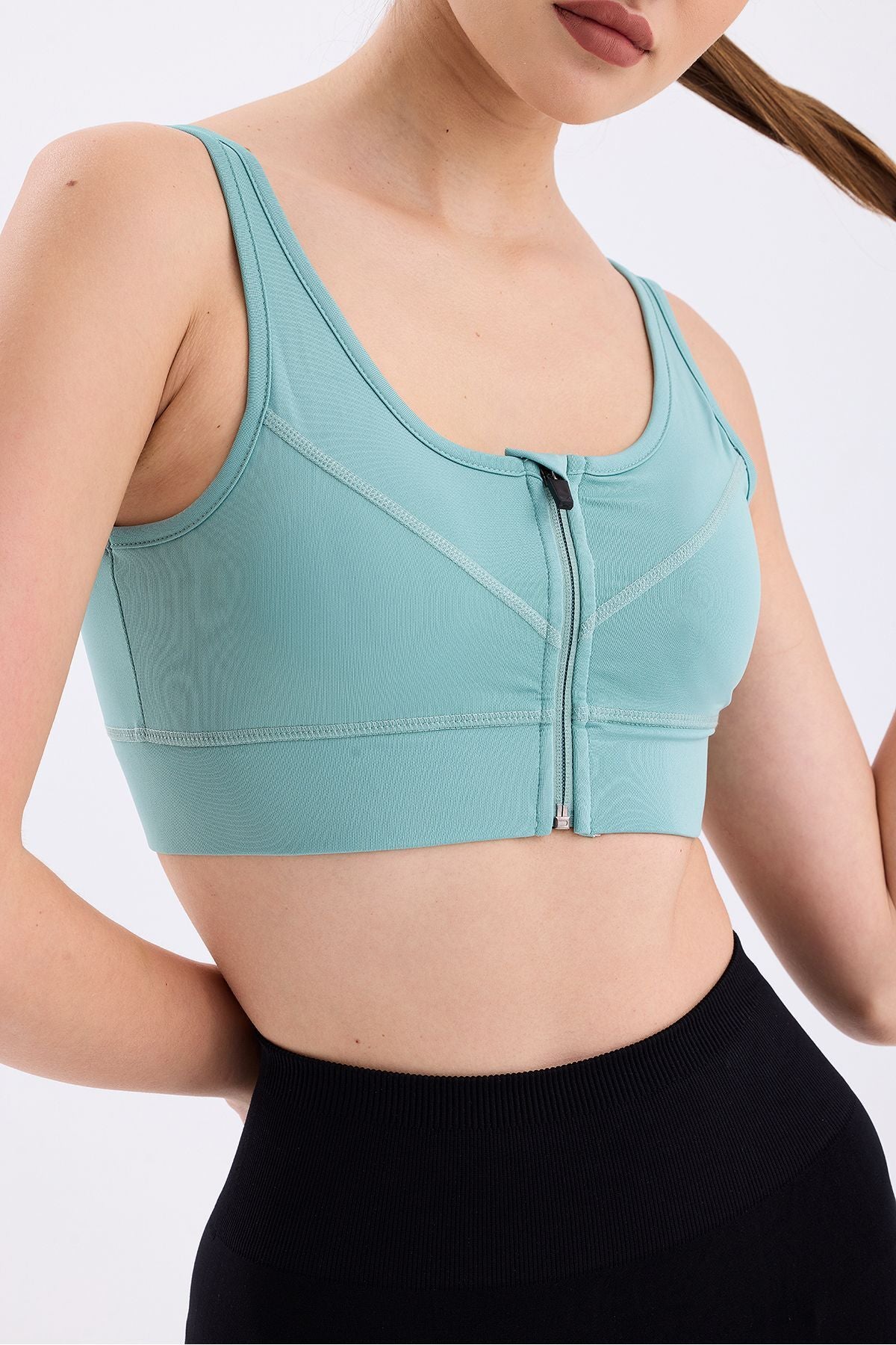 Zipper Spor Büstiyer